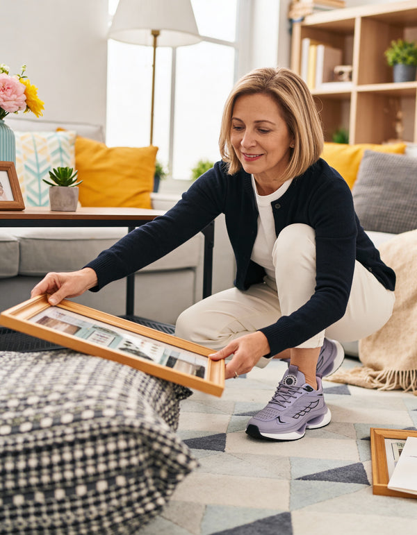 Nine Footwear Women's Aerion - Hands-Free Sneakers with Memory Foam 4