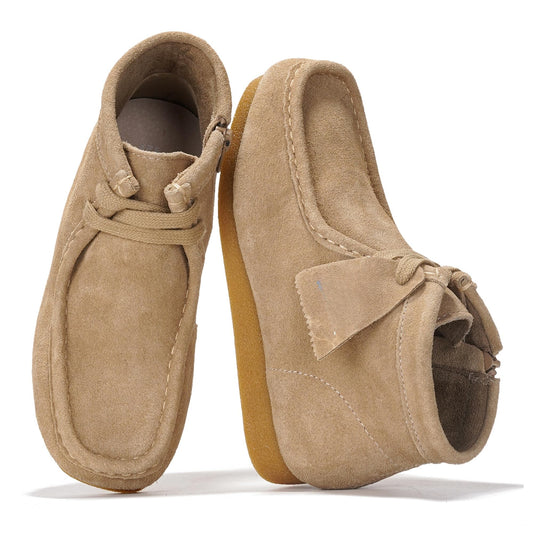 Kids | Genuine Leather Ankle Boots | Lightweight | Water Resistant | Non-Slip - LilWallyBoot