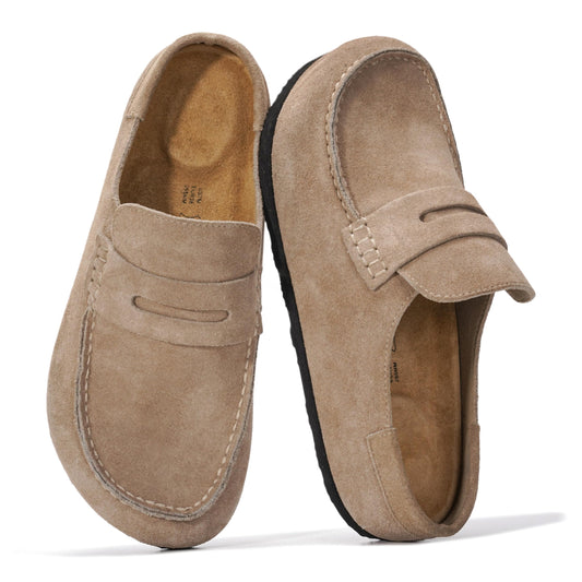 Women's | Genuine Leather Clogs for Women | Memory Foam | Lightweight | Non-Slip - Haven