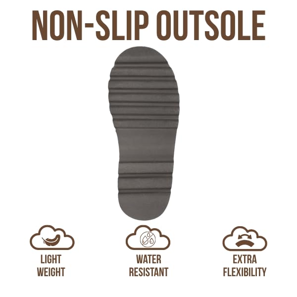 'Huggy' 100% Genuine Suede Leather Ankle Boots for Women | Memory Foam | Lightweight | Non-Slip