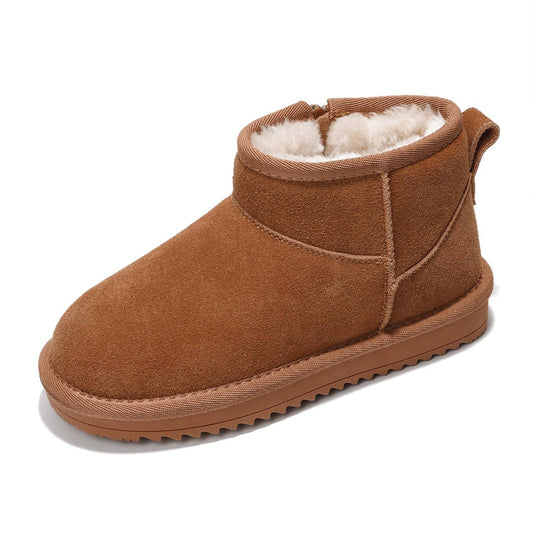 Kids | Ankle Boots for Girls | Genuine Leather | Memory Foam | Lightweight | Non-Slip - Julia