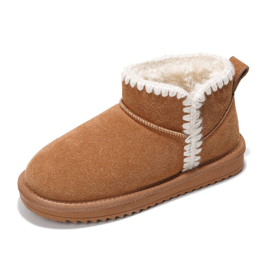 Kids | Genuine Leather Girls Boots | Memory Foam | Lightweight | Non-Slip - Karol