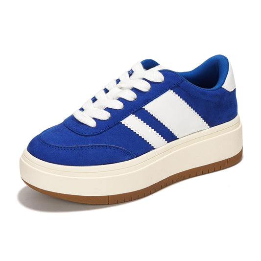 Kids | Platform Sneakers | Vegan Leather Upper | Memory Foam | Lightweight | Non-Slip - Little Nita