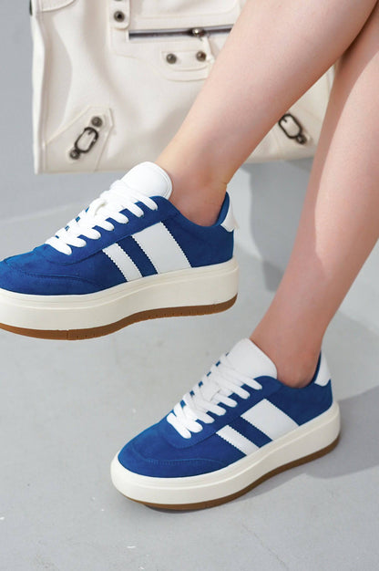 Women's | Lace-up Sneakers | Memory Foam Insole | Lightweight | Non-Slip - Nita