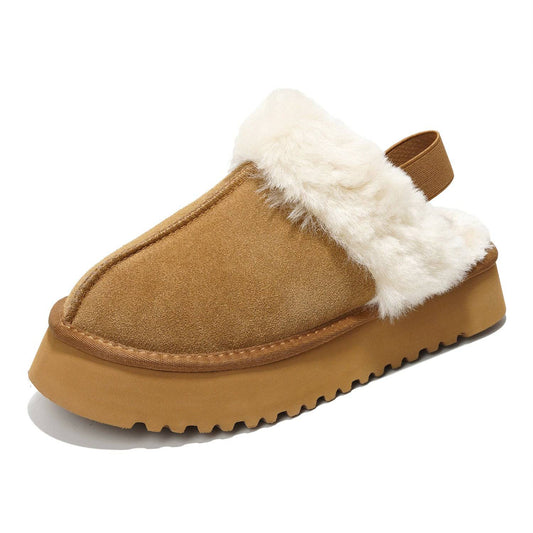 Women's | Genuine Suede Slippers for Women | Memory Foam | Lightweight | Non-Slip - Slingy